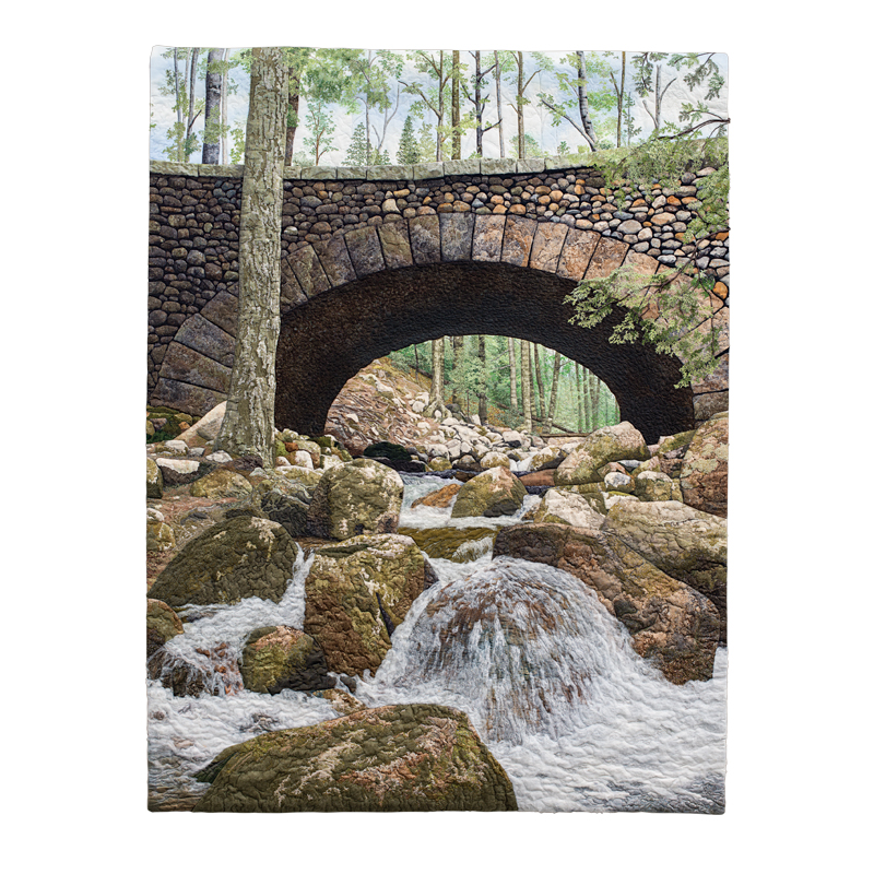 "Acadia's Own - Cobblestone Bridge" by Barbara Binotto